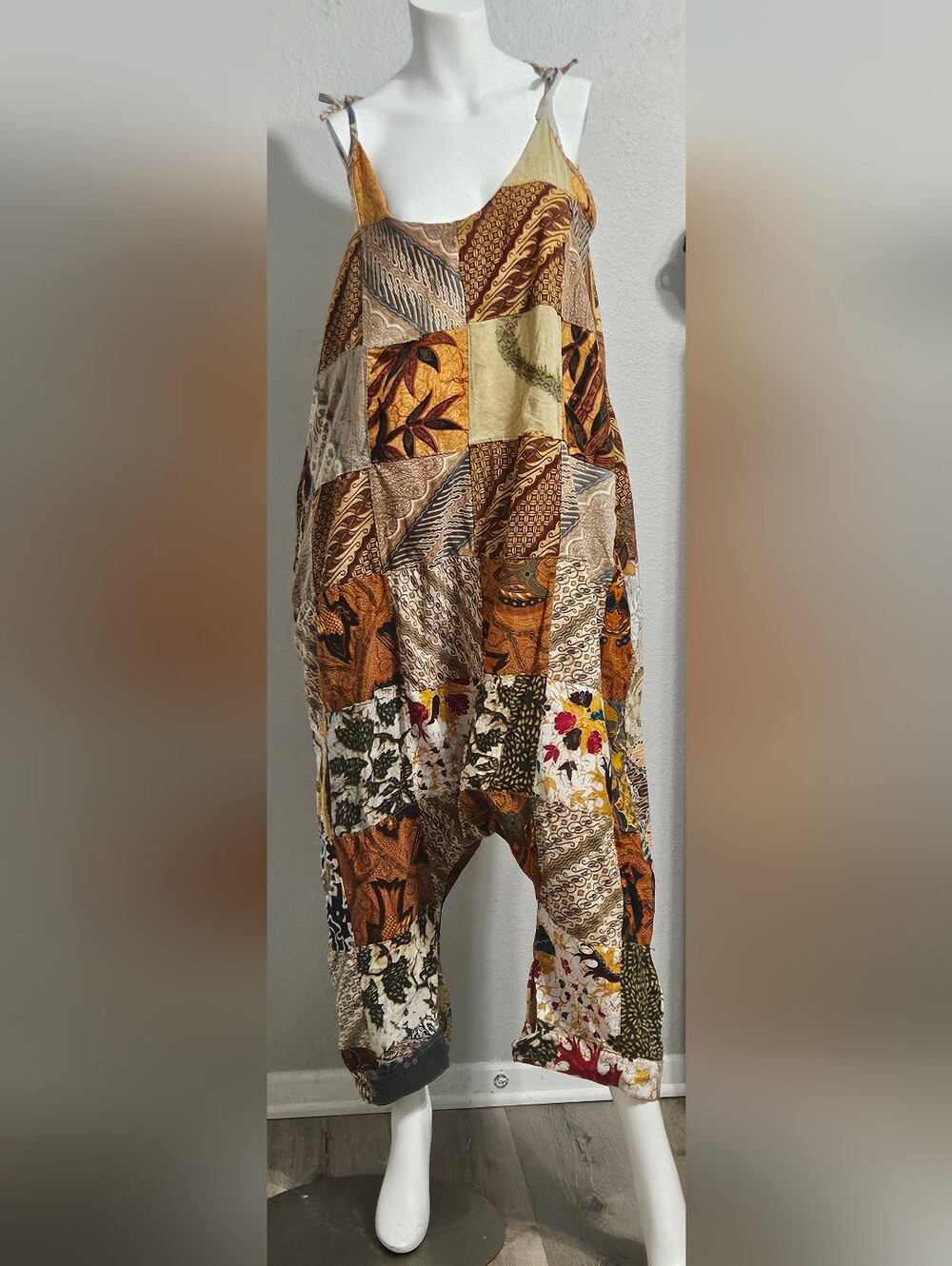 Jaded Gypsy Patchwork Dreams Overalls One Size